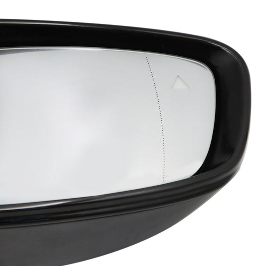 5Pins White Heated Blind Spot Mirror Right Passenger For BMW 330i 330e 2019-2023