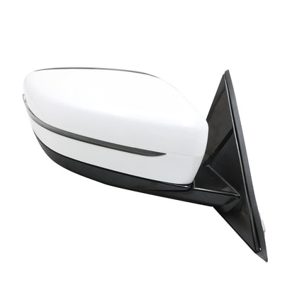 5Pins White Heated Blind Spot Mirror Right Passenger For BMW 330i 330e 2019-2023