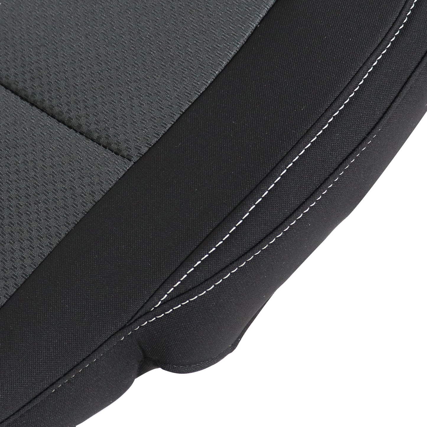 For 15-22 Chevy Colorado & GMC Canyon Left Driver Bottom Cloth Seat Cover Black