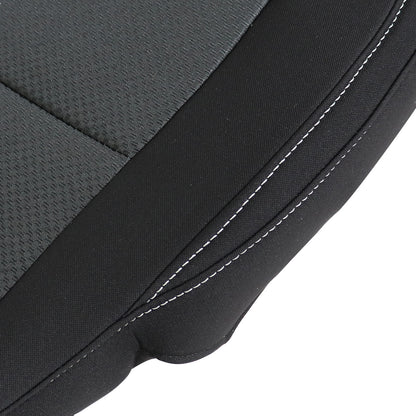 For 15-22 Chevy Colorado & GMC Canyon Left Driver Bottom Cloth Seat Cover Black