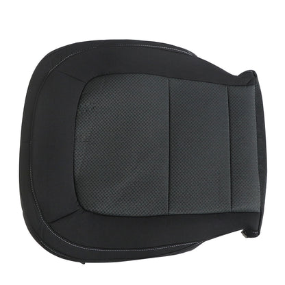For 15-22 Chevy Colorado & GMC Canyon Left Driver Bottom Cloth Seat Cover Black
