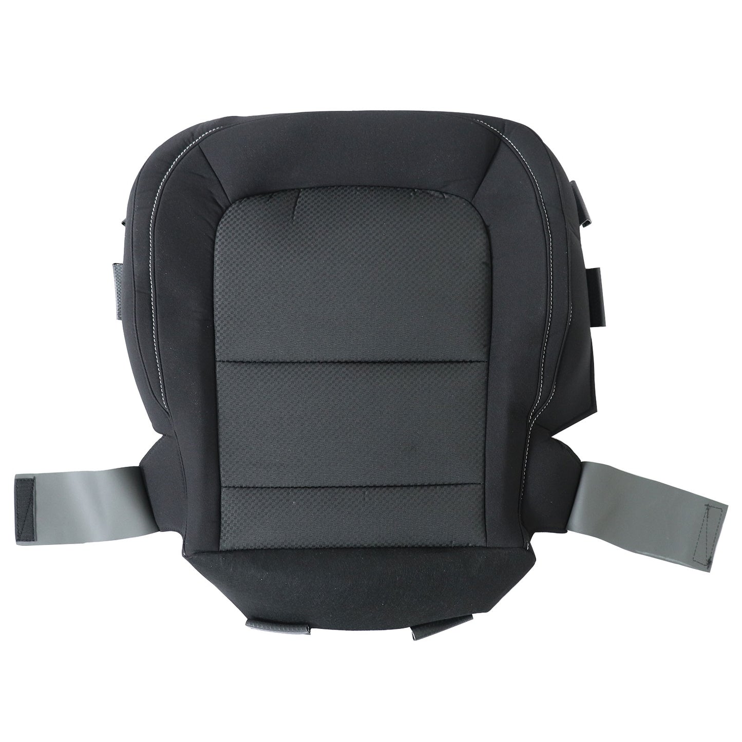 For 15-22 Chevy Colorado & GMC Canyon Left Driver Bottom Cloth Seat Cover Black