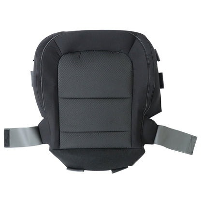 For 15-22 Chevy Colorado & GMC Canyon Left Driver Bottom Cloth Seat Cover Black