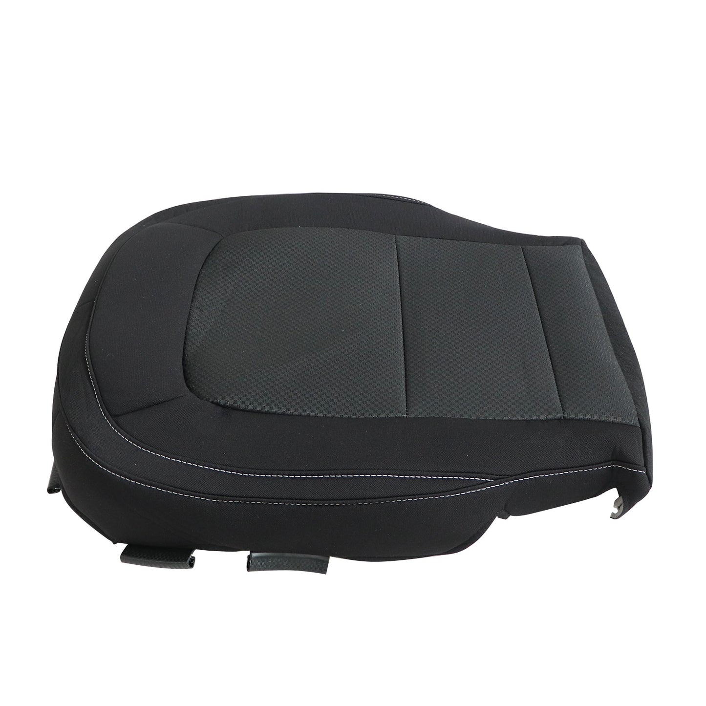 For 15-22 Chevy Colorado & GMC Canyon Left Driver Bottom Cloth Seat Cover Black