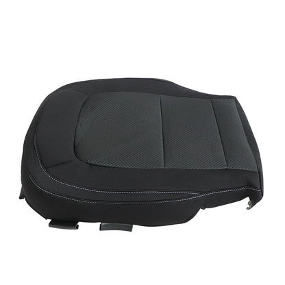 For 15-22 Chevy Colorado & GMC Canyon Left Driver Bottom Cloth Seat Cover Black