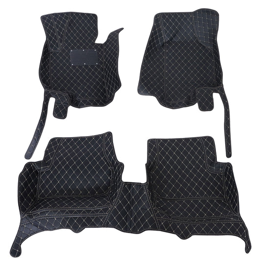 For 2006-2010 Volkswagen Jetta Microfiber Leather Floor Mats Liners Front & Rear