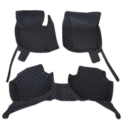 For 2012-2018 Volkswagen Jetta Microfiber Leather Floor Mats Liners Front & Rear