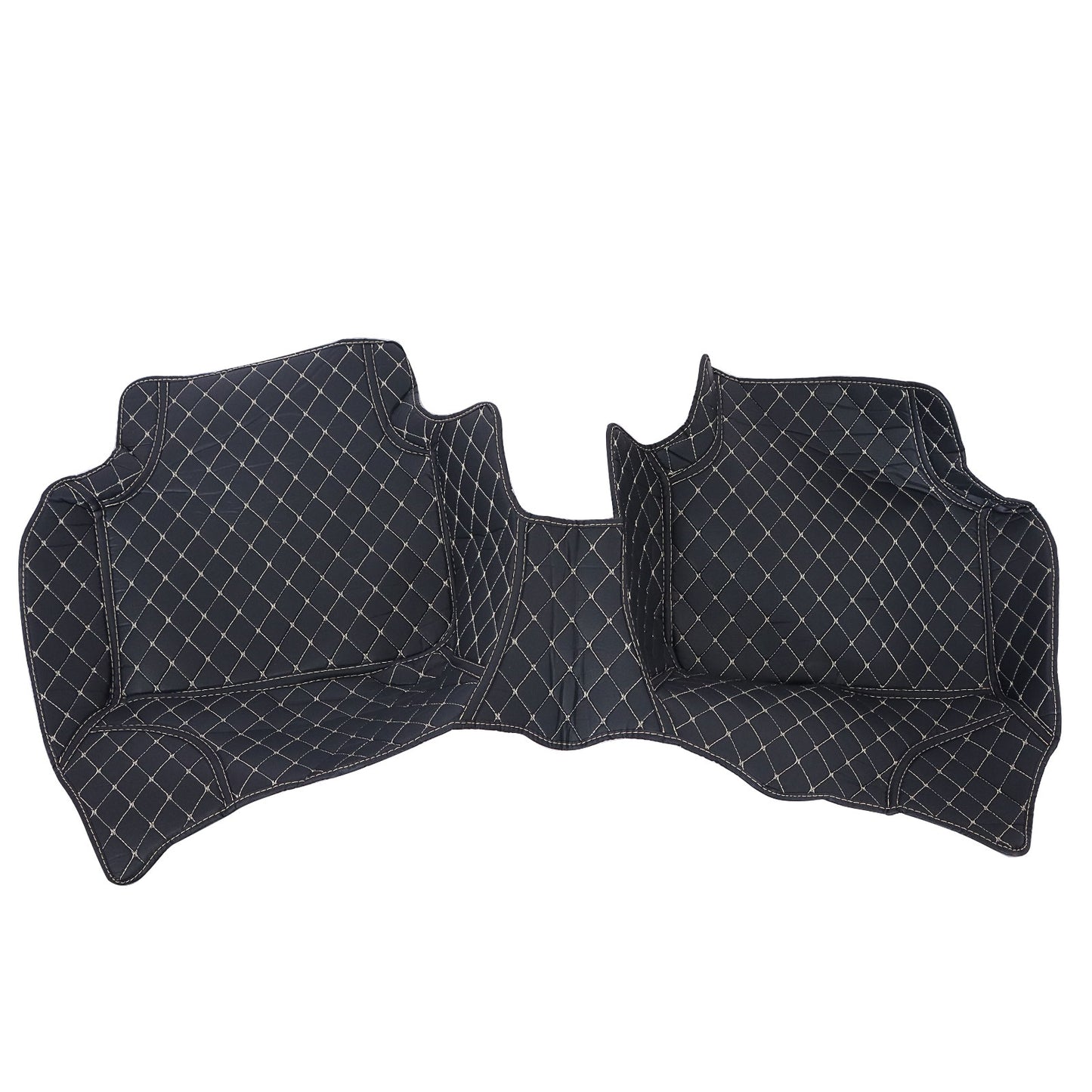 For 2019-2024 Volkswagen Jetta Microfiber Leather Floor Mats Liners Front & Rear