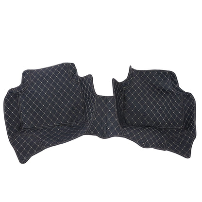 For 2019-2024 Volkswagen Jetta Microfiber Leather Floor Mats Liners Front & Rear