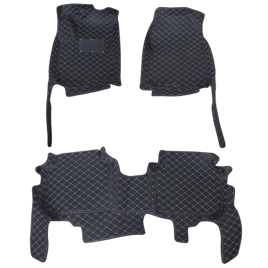 For 2023-2026 Honda CRV CR-V Microfiber Leather Floor Mats Liners Front & Rear
