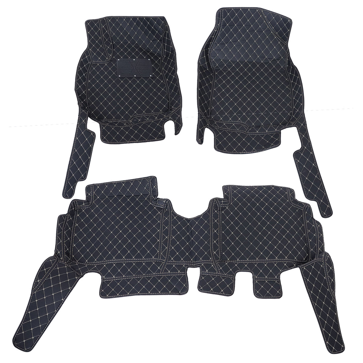 For 2017-2022 Honda CRV CR-V Microfiber Leather Floor Mats Liners Front & Rear