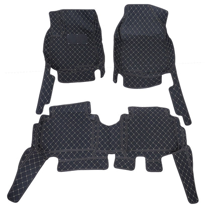 For 2017-2022 Honda CRV CR-V Microfiber Leather Floor Mats Liners Front & Rear