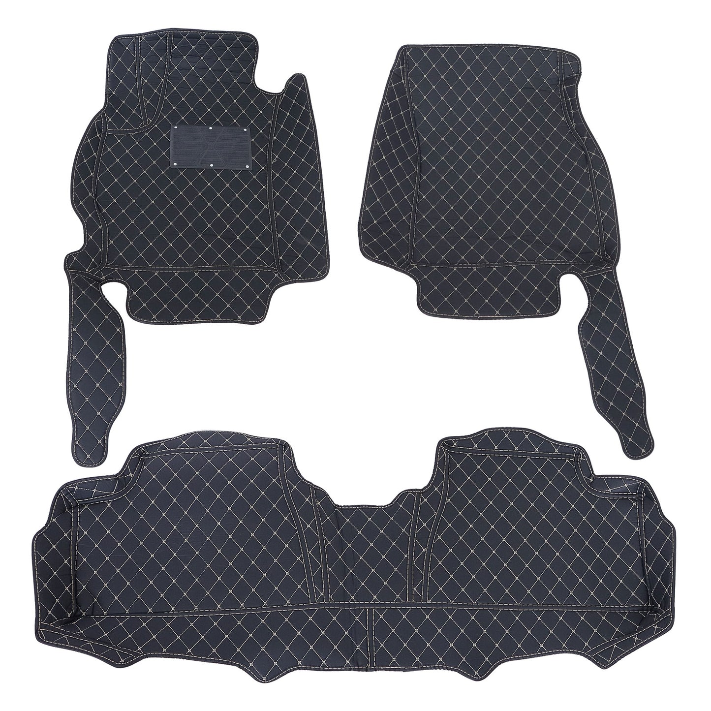 For 2009-2013 Toyota Corolla Microfiber Leather Floor Mats Liners Front & Rear