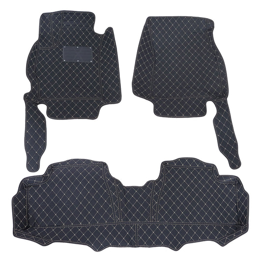 For 2009-2013 Toyota Corolla Microfiber Leather Floor Mats Liners Front & Rear