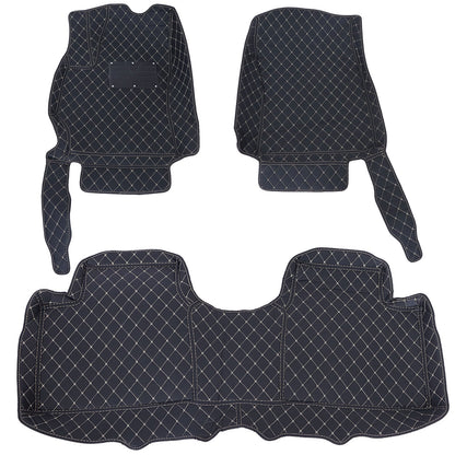 For 2014-2019 Toyota Corolla Microfiber Leather Floor Mats Liners Front & Rear