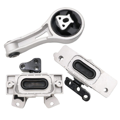 For 2011-2018 Dodge Journey 2.4L 3pcs Engine Motor & Transmission Mount Kit