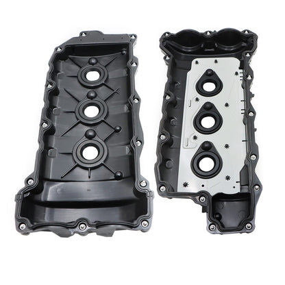 2Pcs Fit 08-17 Buick Cadillac Chevrolet GMC Saturn 3.0L 3.6L Valve Cover LH&RH