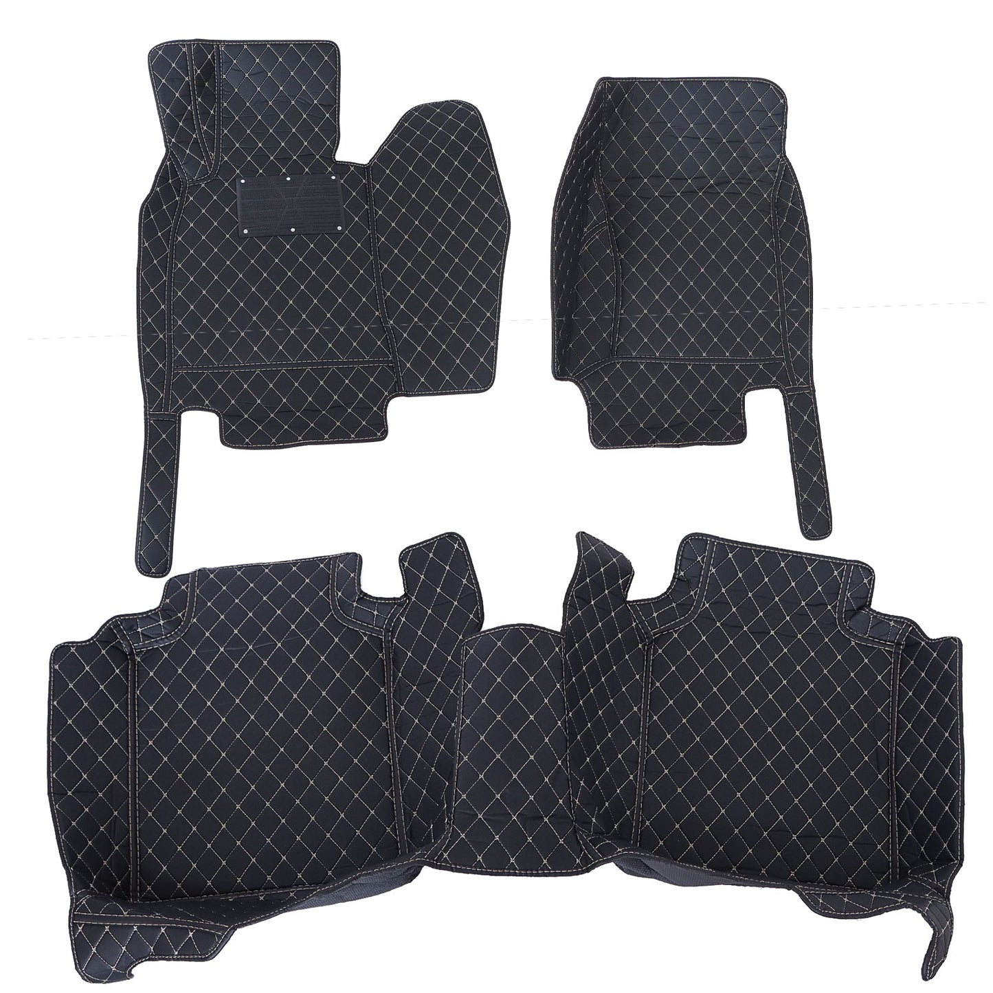 For 2014-2019 Infiniti Q70 Microfiber Leather Floor Mats Liners Front & Rear New