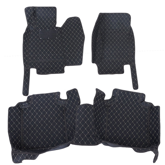 For 2014-2019 Infiniti Q70 Microfiber Leather Floor Mats Liners Front & Rear New
