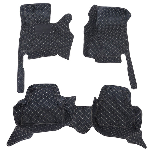 2007-2013 For INFINITI G37 Car Leather Floor Mats Front & Rear Liner Auto Mats