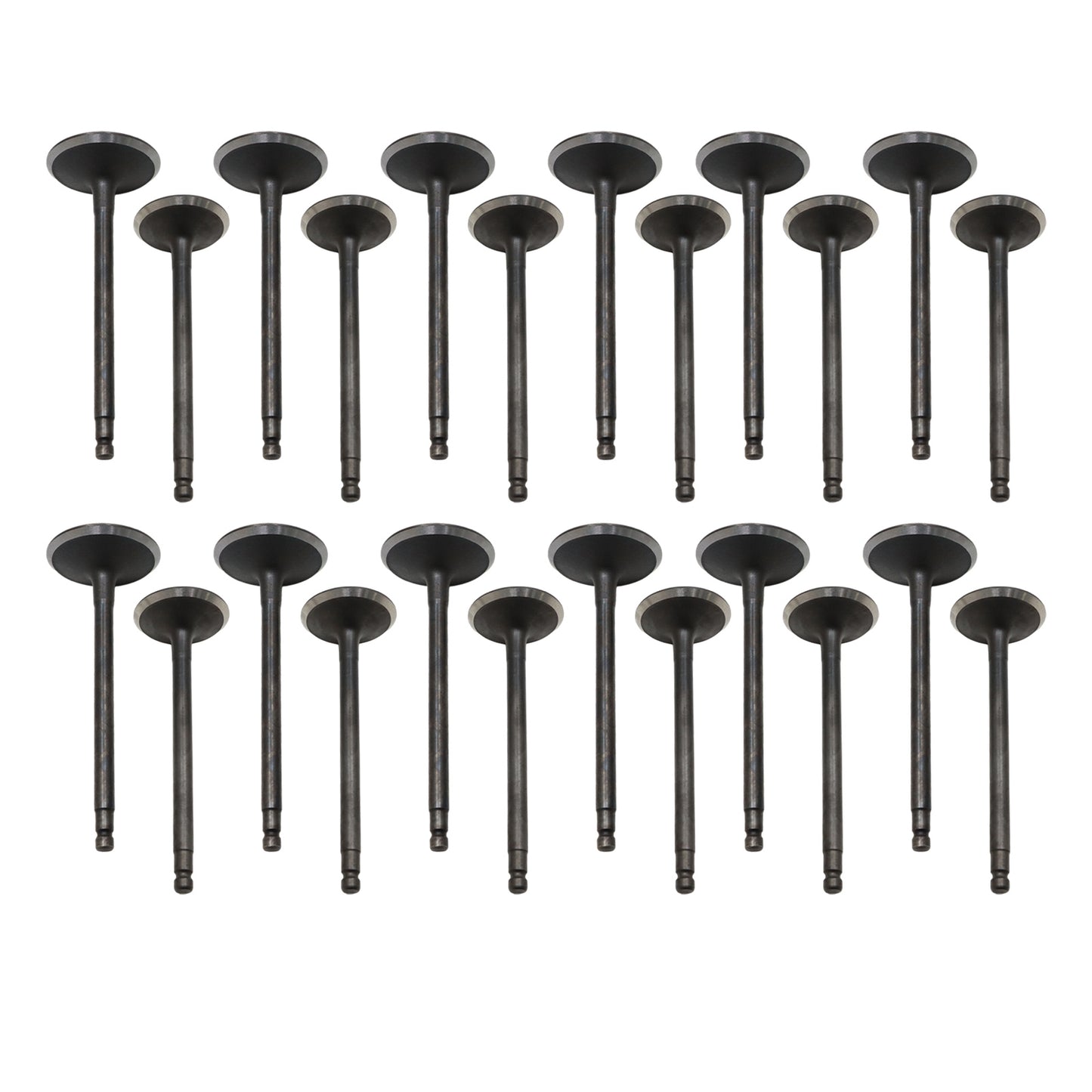 12Pcs Intake Valve£¦12Pcs Exhaust Valve For Nissan Pathfinder 3.5L 4L 5.6L