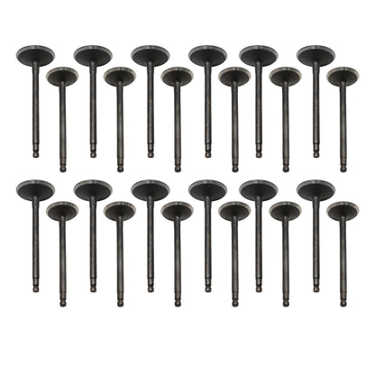 12Pcs Intake Valve£¦12Pcs Exhaust Valve For Nissan Pathfinder 3.5L 4L 5.6L