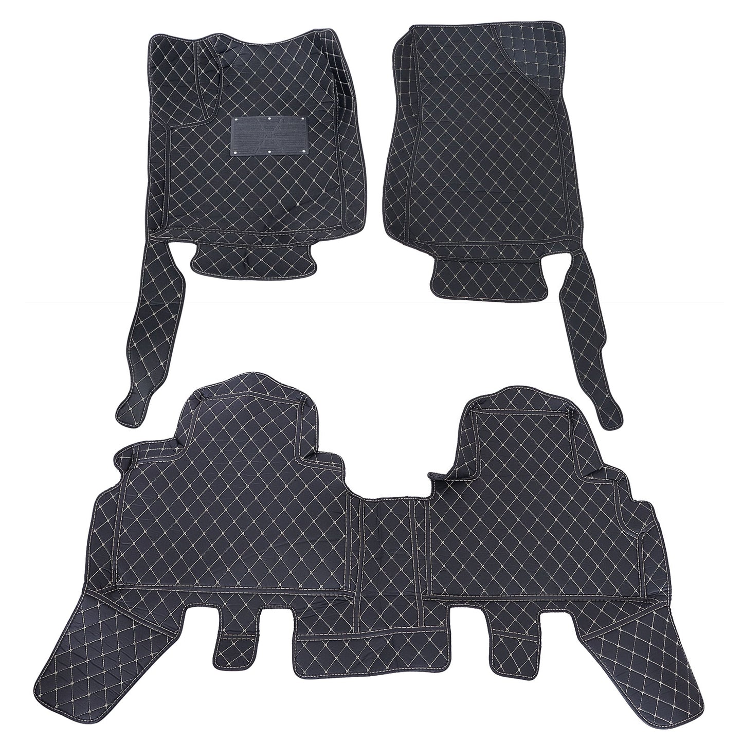 For 2015-2018 Nissan Murano Microfiber Leather Floor Mats Liners Front & Rear