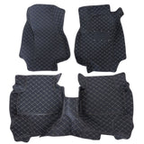 For 2022-2025 Volkswagen Taos Microfiber Leather Floor Mats Liners Front & Rear