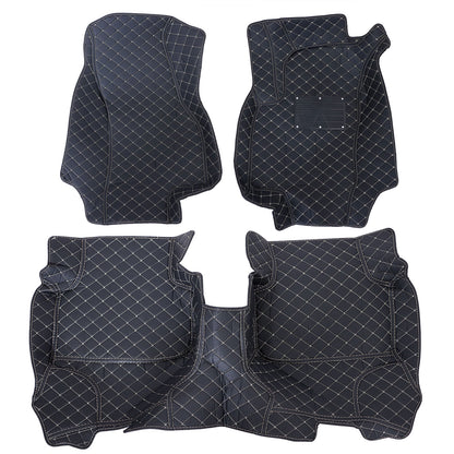 For 2022-2025 Volkswagen Taos Microfiber Leather Floor Mats Liners Front & Rear