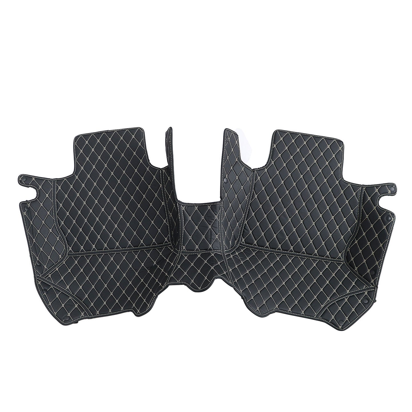 For 2017-2020 Ford Fusion Microfiber Leather Floor Mats Liners Front & Rear