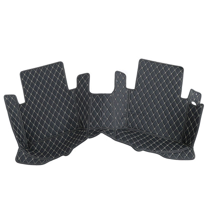 For 2008-2012 Nissan Altima Microfiber Leather Floor Mats Liners Front & Rear