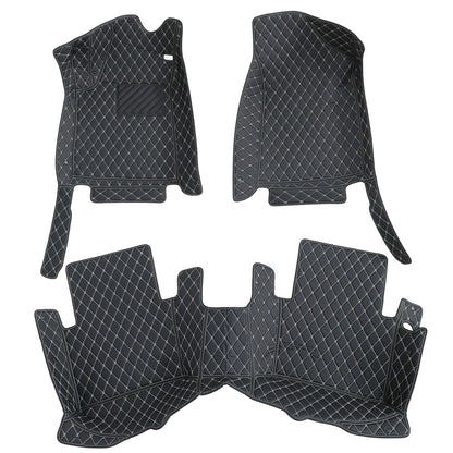 For 2008-2012 Nissan Altima Microfiber Leather Floor Mats Liners Front & Rear