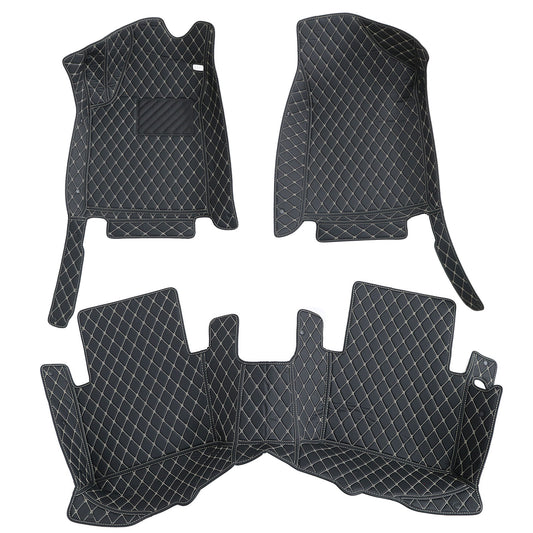 For 2008-2012 Nissan Altima Microfiber Leather Floor Mats Liners Front & Rear