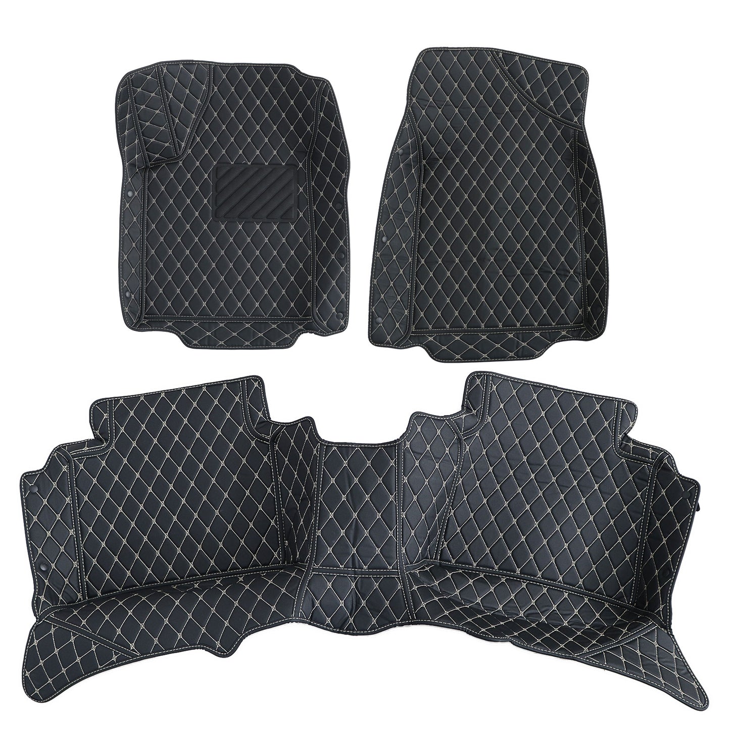 For 2013-2018 Nissan Altima Microfiber Leather Floor Mats Liners Front & Rear
