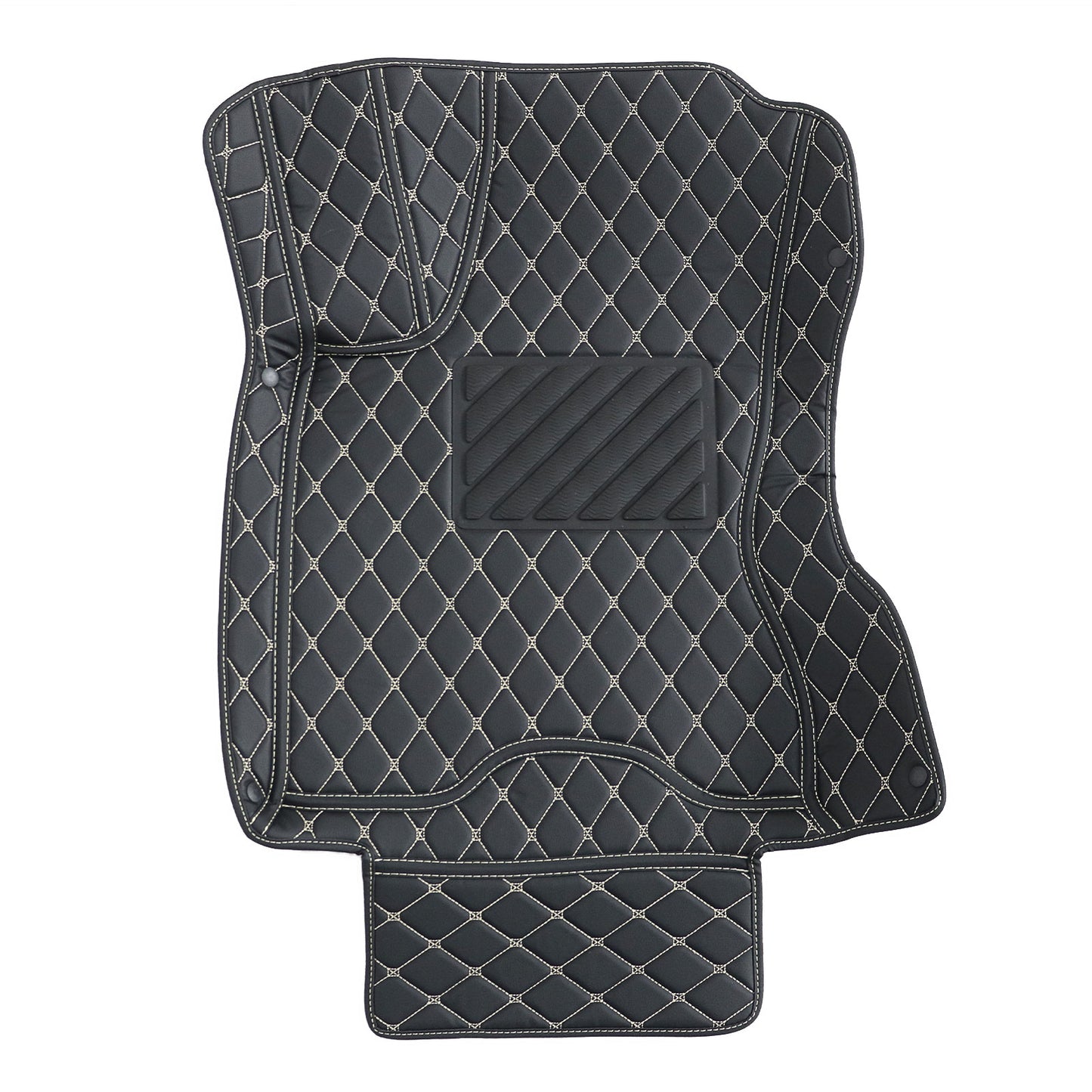Leather Surround Floor Mats Liner Front & Rear 3Pcs For 2008-2013 Nissan Rogue