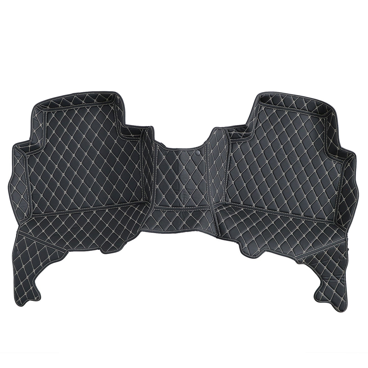 Leather Surround Floor Mats Liner Front & Rear 3Pcs For 2008-2013 Nissan Rogue