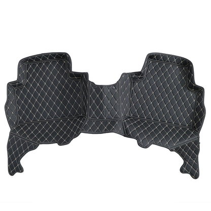Leather Surround Floor Mats Liner Front & Rear 3Pcs For 2008-2013 Nissan Rogue