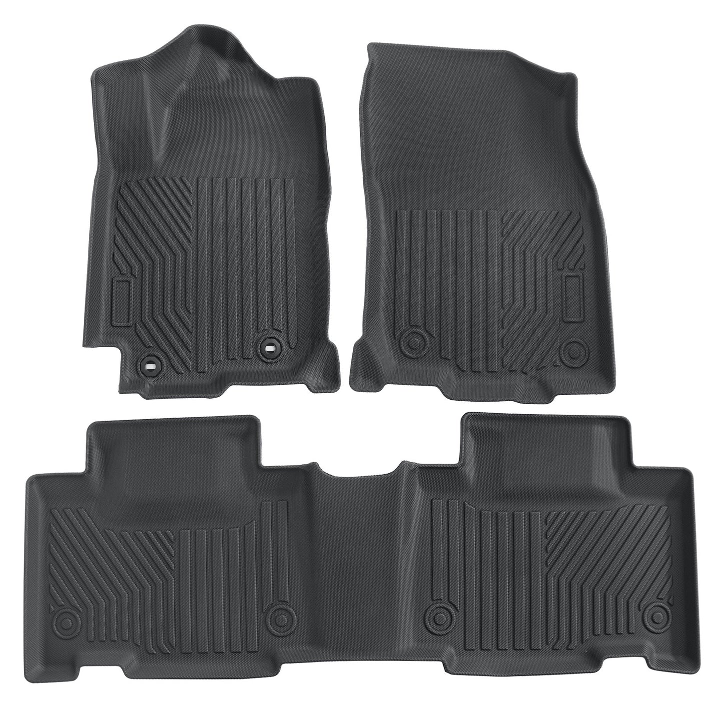 Floor Mats Liners TPE For 2016-2018 Toyota RAV4 Hybrid 3D Model NEW All-Weather