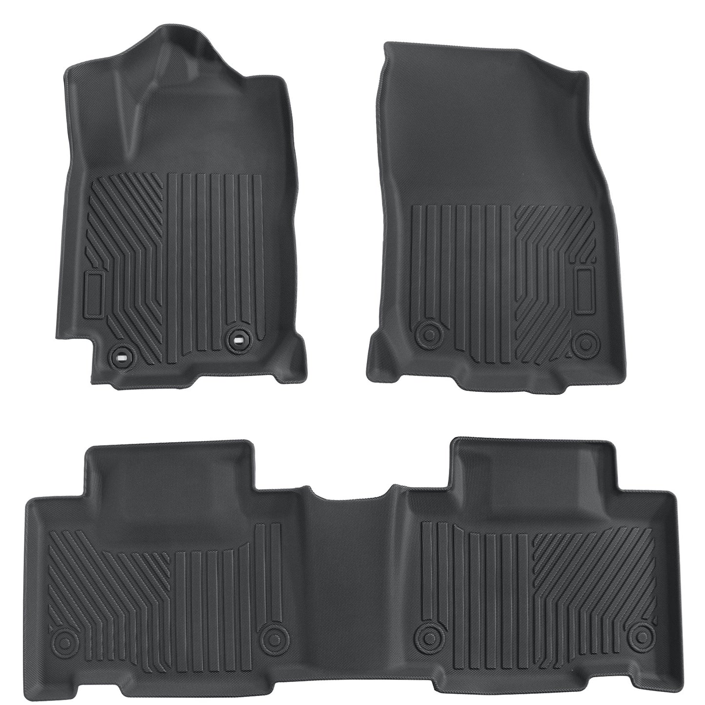 Floor Mats Liners TPE For 2016-2018 Toyota RAV4 Hybrid 3D Model NEW All-Weather