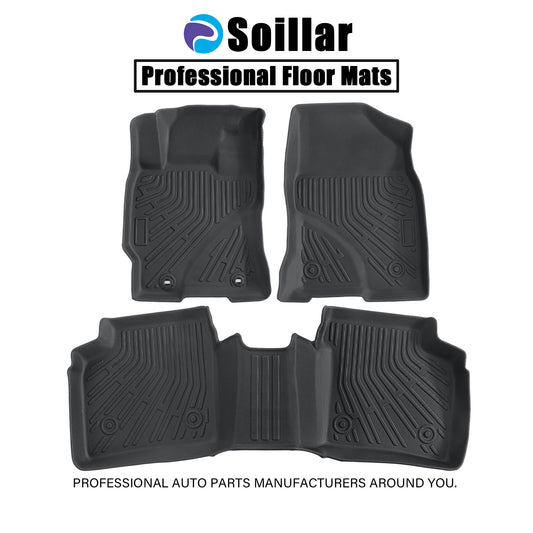 Floor Mats Liners TPE For 2003-2009 Toyota Prius 3D Model NEW All-Weather NEW
