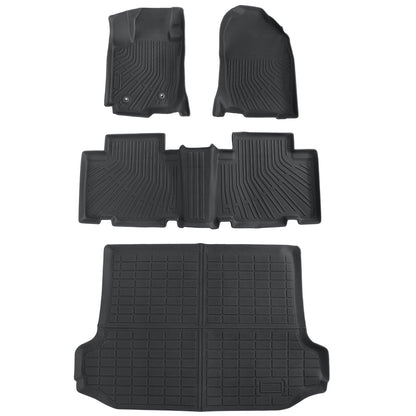 Floor Mats & Trunk?Cargo Liners TPE For 2006-2012 Toyota RAV4 3D Model NEW