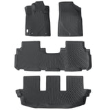 Floor Mats Liners TPE For 2008-2013 Toyota Highlander 3D Model NEW All-Weather