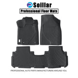 Floor Mats Liners TPE Fits 2008-2013 Toyota Highlander 3D Model NEW All-Weather