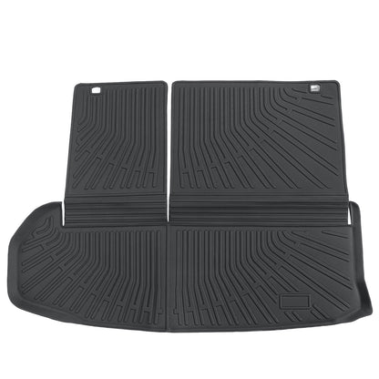 Floor Mats & Trunk Cargo Liner TPE For 2014-2019 Toyota Highlander 7 Seats NEW