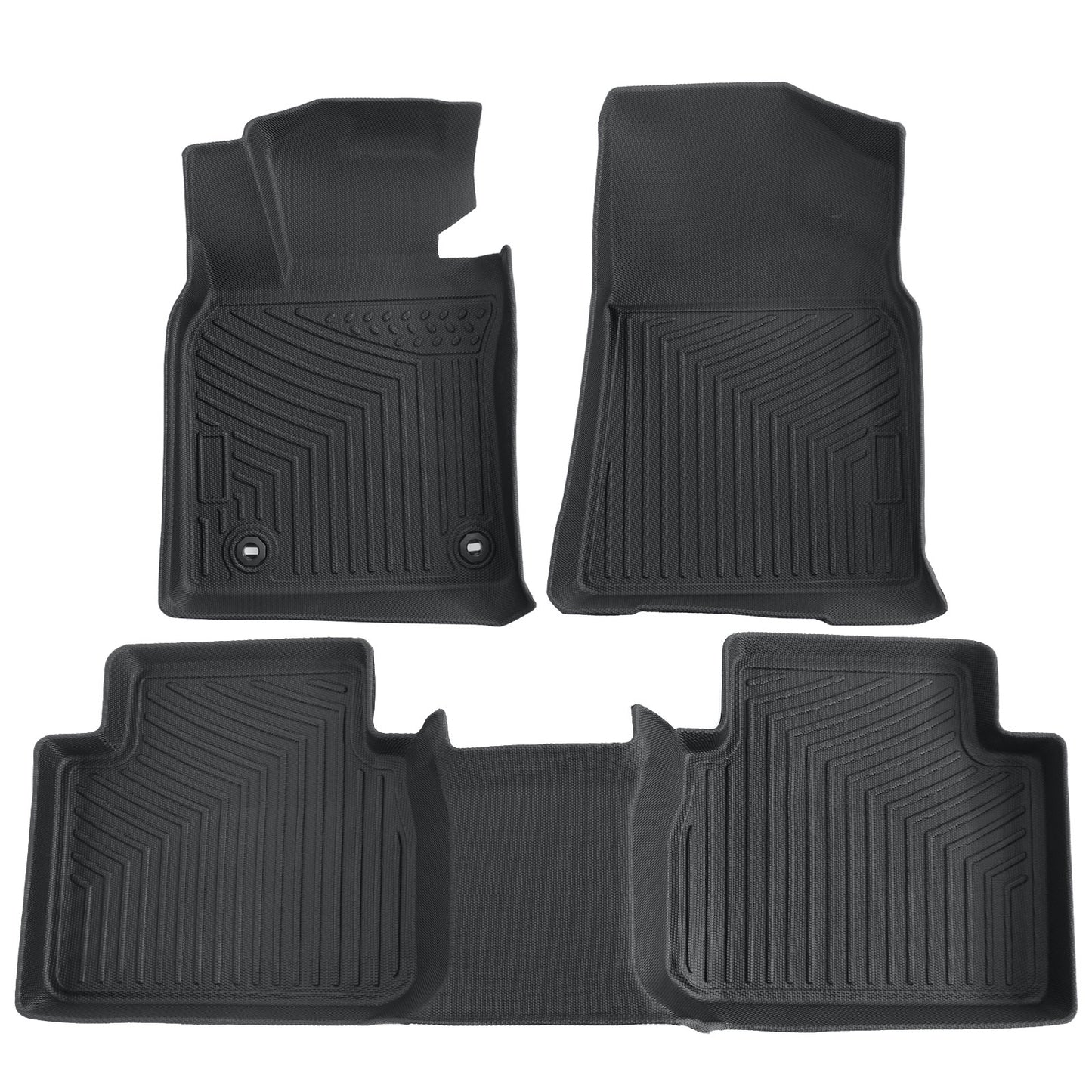 Floor Mats Liners TPE For 2018-2023 Toyota Avalon Hybrid 3D Model  All-Weather