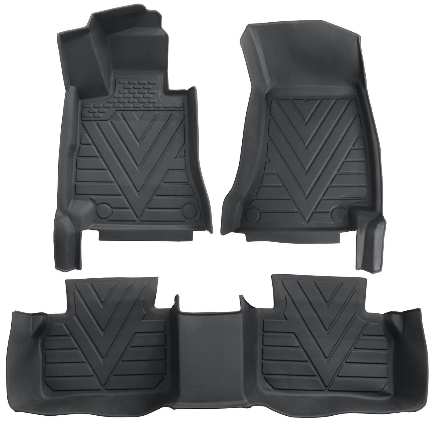 Floor Mats Liner For 2010-2016 Mercedes-Benz E-Class W212 Sedan TPE All Weather