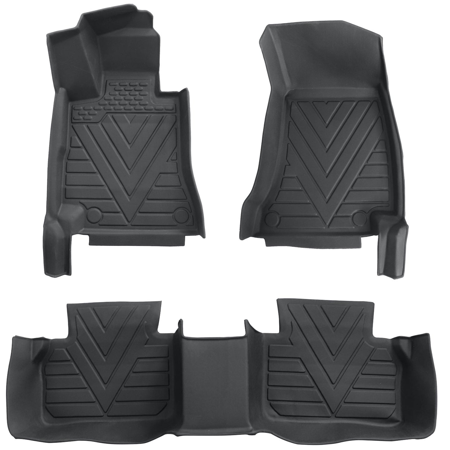 Floor Mats Liner For 2010-2016 Mercedes-Benz E-Class W212 Sedan TPE All Weather