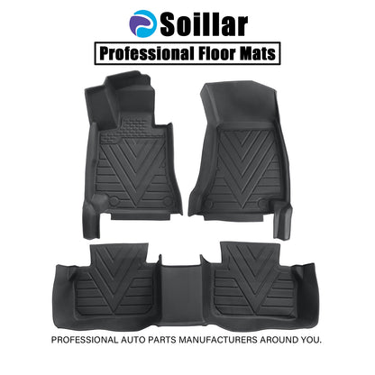 Floor Mats Liner For 2010-2016 Mercedes-Benz E-Class W212 Sedan TPE All Weather