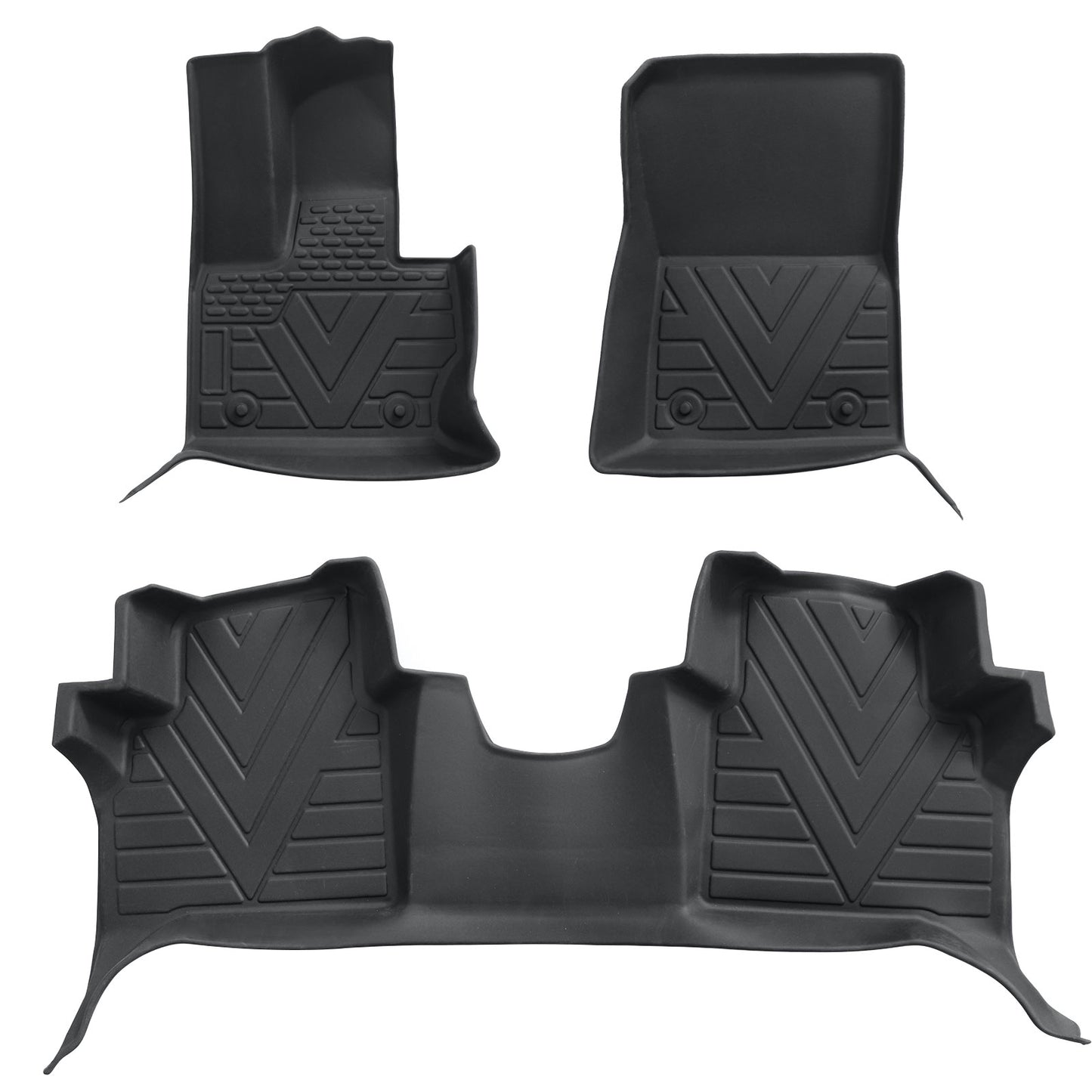 For 2019-2024 Mercedes-Benz G-Class TPE Floor Mats Liners All-Weather Full Set