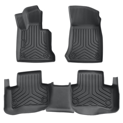 Floor Mats Liner For 2009-2015 Mercedes-Benz GLK Class X204 TPE All Weather New